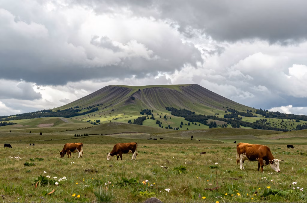Produits du Terroir Auvergnat : Saint-Nectaire, Lentilles et Charcuteries de Montagne